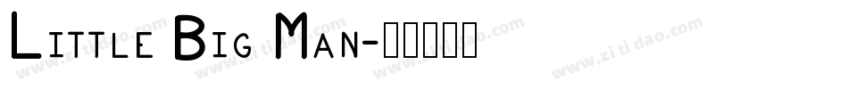 Little Big Man字体转换